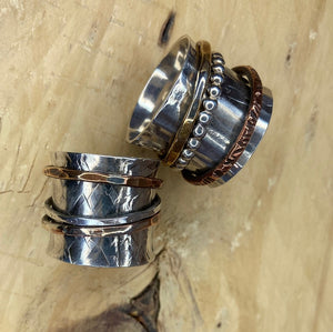 Rings - Sterling spinner rings